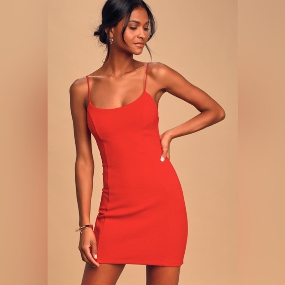 Lulus Mini Red Dress Size XXS
